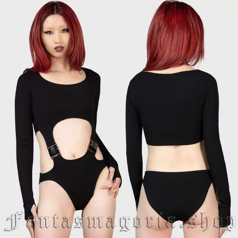 killstar mutation‎ bodysuit black